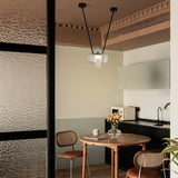 Modern Glass Jar LED Pendant Light Creative Hanging Lamp for Living Room and Bedroom Decor
