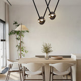 Modern Glass Jar LED Pendant Light Creative Hanging Lamp for Living Room and Bedroom Decor