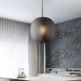 Modern Glass Lantern Pendant Light LED Nordic Hanging Ceiling Lamp for Dining Room and Bedroom