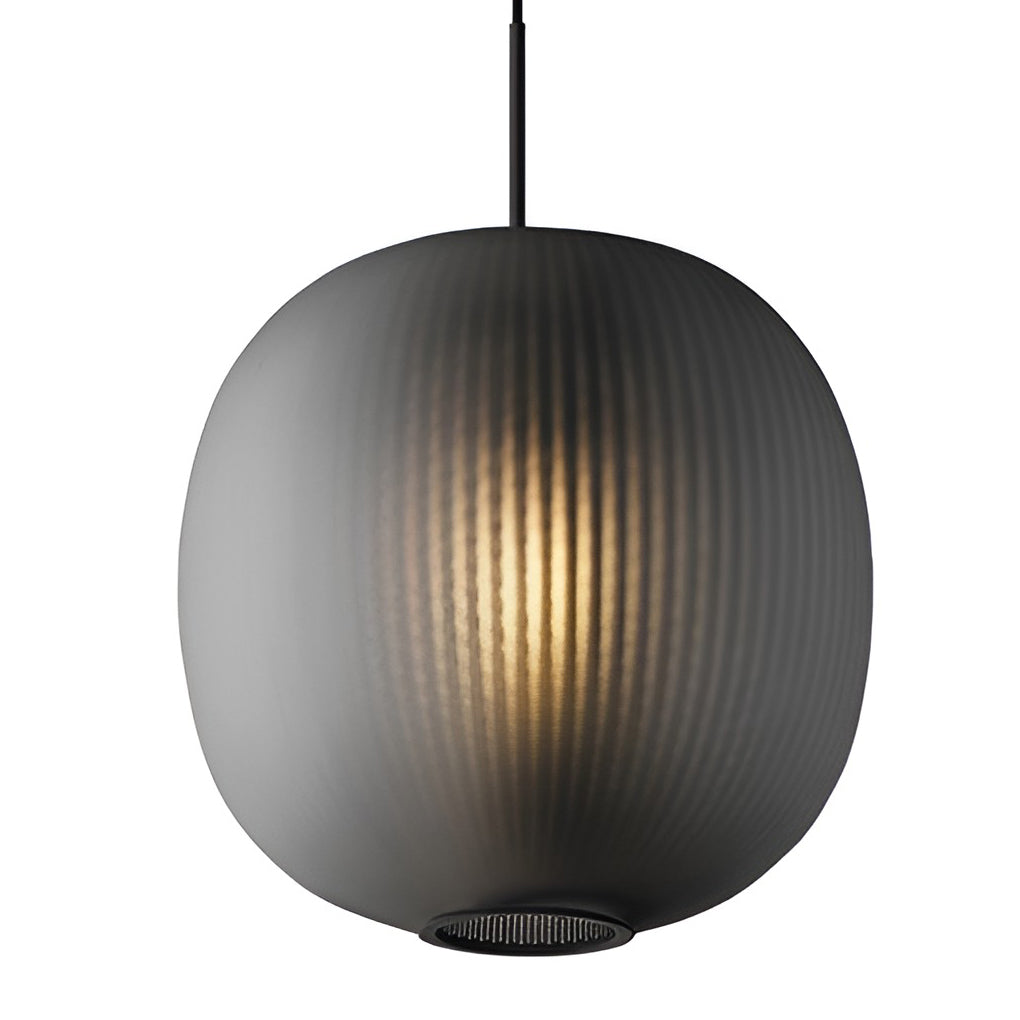 Modern Glass Lantern Pendant Light LED Nordic Hanging Ceiling Lamp for Dining Room and Bedroom