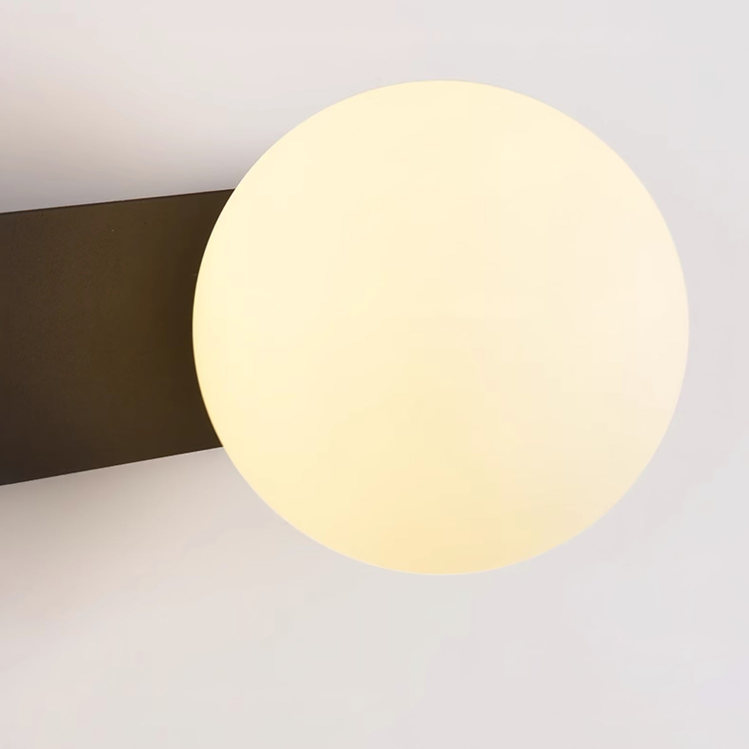 Modern Glass LED Wall Sconce with Reading Light for Bedside and Living Rooms