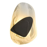 Modern Glass LED Wall Sconce with Three Step Dimming Creative Iron Wall Lamp for Living Room and Bedroom
