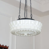 Modern Glass Pendant Ceiling Light Fixture for Living Room Dining Area and Foyer