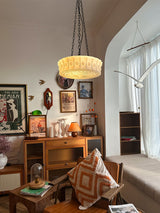 Modern Glass Pendant Ceiling Light Fixture for Living Room Dining Area and Foyer