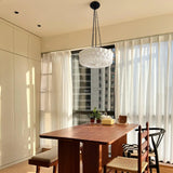 Modern Glass Pendant Ceiling Light Fixture for Living Room Dining Area and Foyer