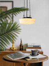 Modern Glass Pendant Ceiling Light Fixture for Living Room Dining Area and Foyer