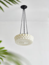 Modern Glass Pendant Ceiling Light Fixture for Living Room Dining Area and Foyer