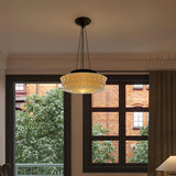 Modern Glass Pendant Ceiling Light Fixture for Living Room Dining Area and Foyer