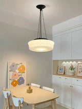 Modern Glass Pendant Ceiling Light Fixture for Living Room Dining Area and Foyer