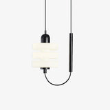 Modern Glass Pendant Light Nordic Style LED Hanging Lamp for Interior Spaces