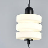Modern Glass Pendant Light Nordic Style LED Hanging Lamp for Interior Spaces