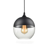 Modern Glass Quartet Pendant Light Fixture with Metal Finish