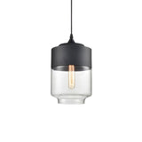 Modern Glass Quartet Pendant Light Fixture with Metal Finish