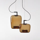 Modern Glass Sphere and Aluminum Ring LED Pendant Light for Contemporary Living Spaces