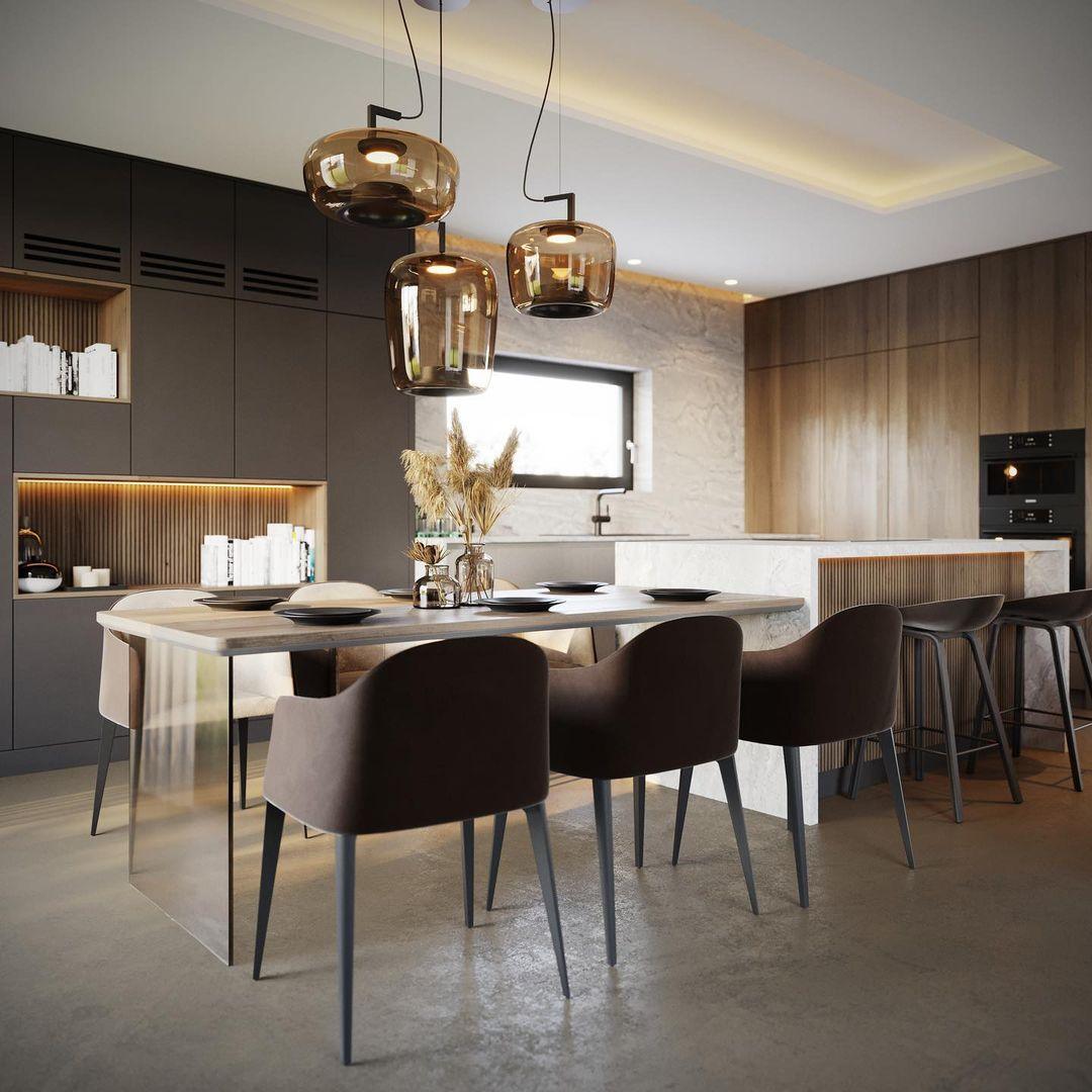 Modern Glass Sphere and Aluminum Ring LED Pendant Light for Contemporary Living Spaces