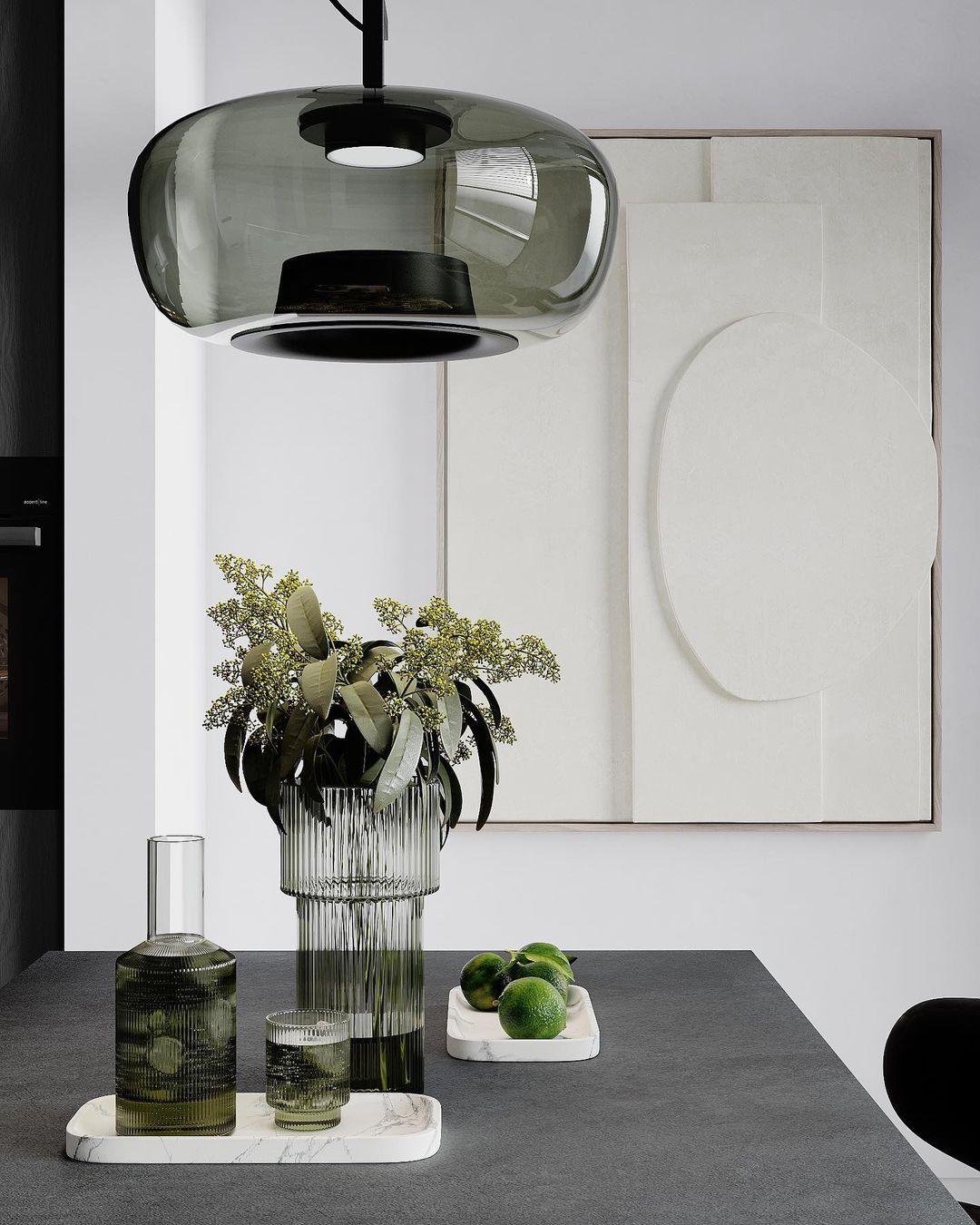 Modern Glass Sphere and Aluminum Ring LED Pendant Light for Contemporary Living Spaces