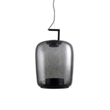 Modern Glass Sphere and Aluminum Ring LED Pendant Light for Contemporary Living Spaces
