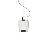 Modern Glass Sphere and Aluminum Ring LED Pendant Light for Contemporary Living Spaces