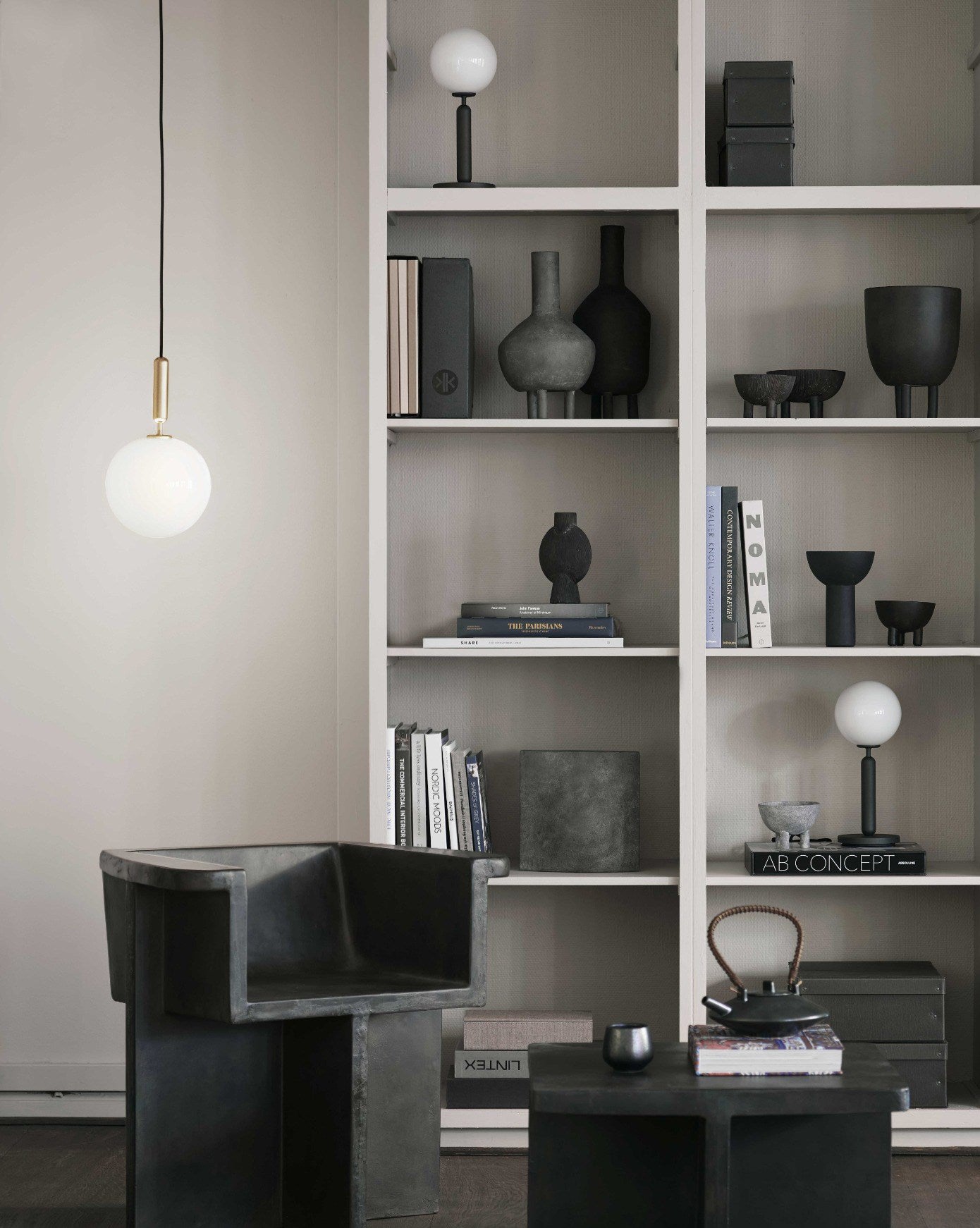 Modern Glass Sphere Pendant Light Nordic Mouth Blown Hanging Lamp for Dining Room and Kitchen