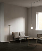 Modern Glass Sphere Pendant Light Nordic Mouth Blown Hanging Lamp for Dining Room and Kitchen
