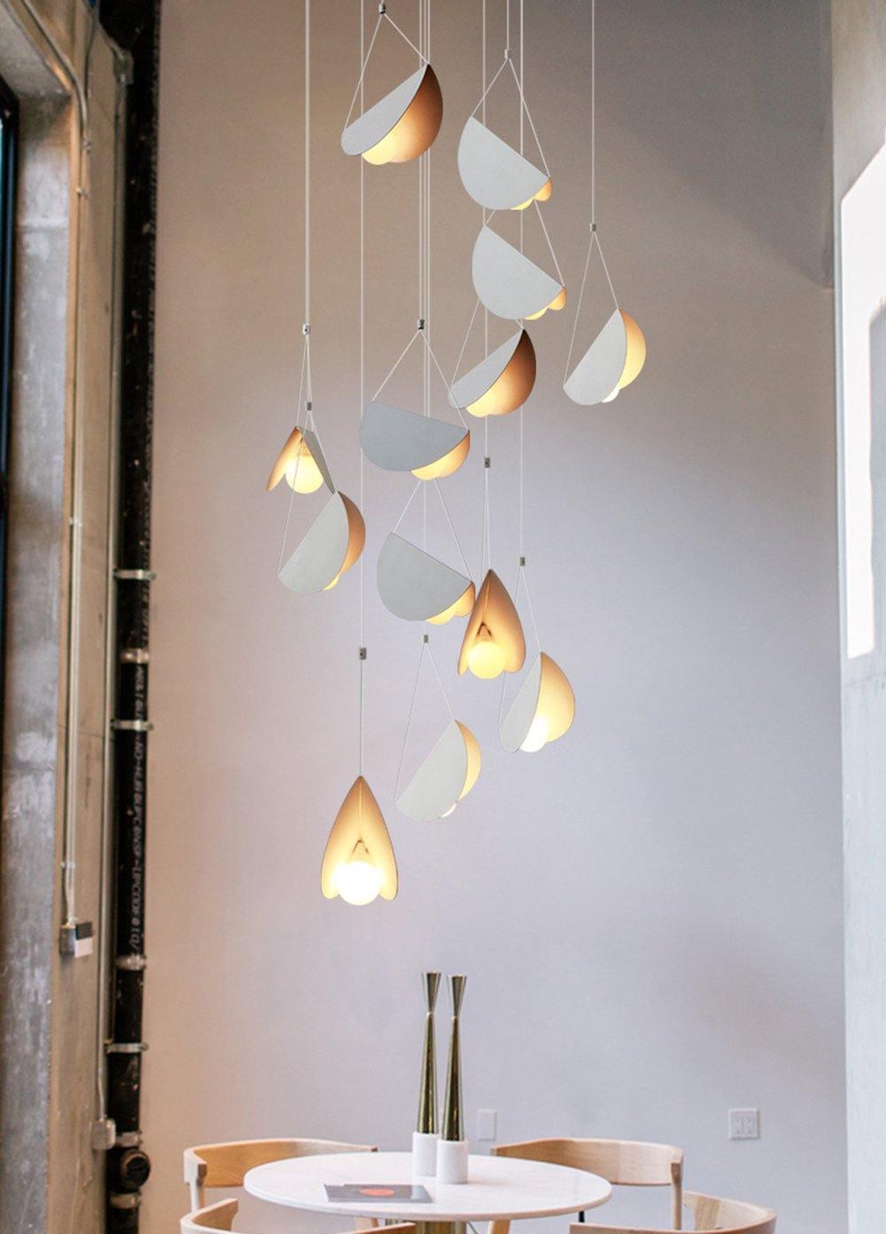 Modern Glider Minimalist Glass Globe Pendant Light for Dining Room and Kitchen