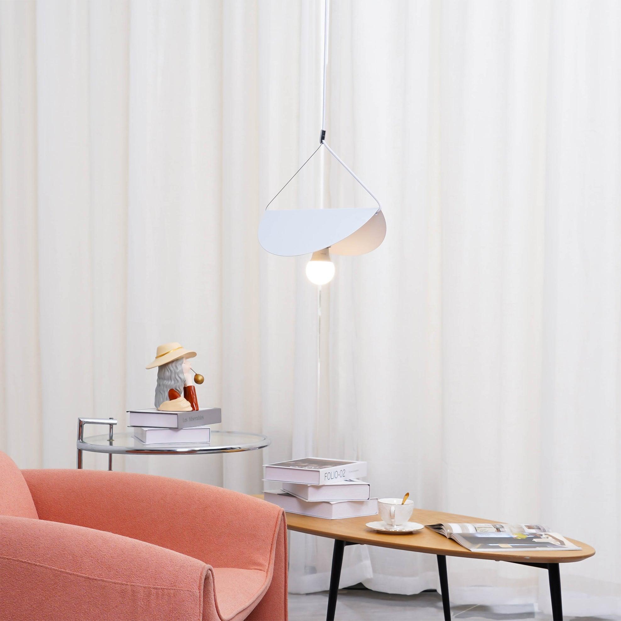 Modern Glider Minimalist Glass Globe Pendant Light for Dining Room and Kitchen