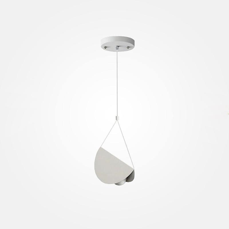 Modern Glider Minimalist Glass Globe Pendant Light for Dining Room and Kitchen
