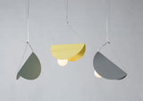 Modern Glider Minimalist Glass Globe Pendant Light for Dining Room and Kitchen