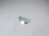 Modern Glider Minimalist Glass Globe Pendant Light for Dining Room and Kitchen