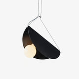 Modern Glider Minimalist Glass Globe Pendant Light for Dining Room and Kitchen