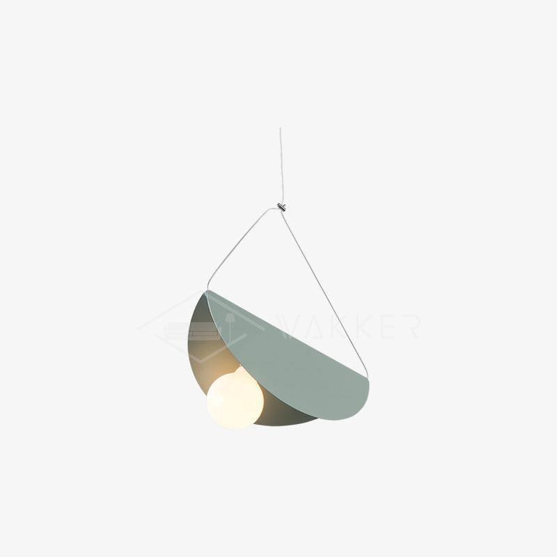 Modern Glider Minimalist Glass Globe Pendant Light for Dining Room and Kitchen