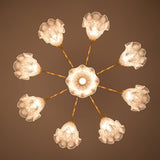 modern-gold-art-glass-lily-chandelier-with-multi-head-design-for-dining-room