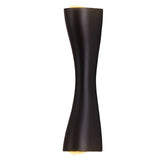 Modern Gold Black and White LED Wall Sconce Up and Down Light for Indoor and Outdoor Areas