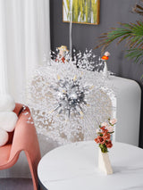 Modern Gold Crystal Dandelion Chandelier Firework Pendant Lighting for Dining Room