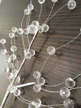 Modern Gold Crystal Dandelion Chandelier Firework Pendant Lighting for Dining Room