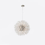 Modern Gold Crystal Dandelion Chandelier Firework Pendant Lighting for Dining Room