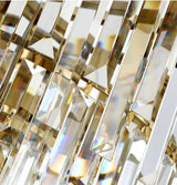 Modern Gold Crystal Empire Candelabrum Chandelier for Elegant Interior Lighting