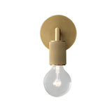 Modern Gold Glass Shade Wall Sconce LED Postmodern Minimalist Hardware Wall Lamp