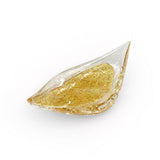 Modern Gold Leaf Chandelier Large Floating Leaves LED Ceiling Light Fixture