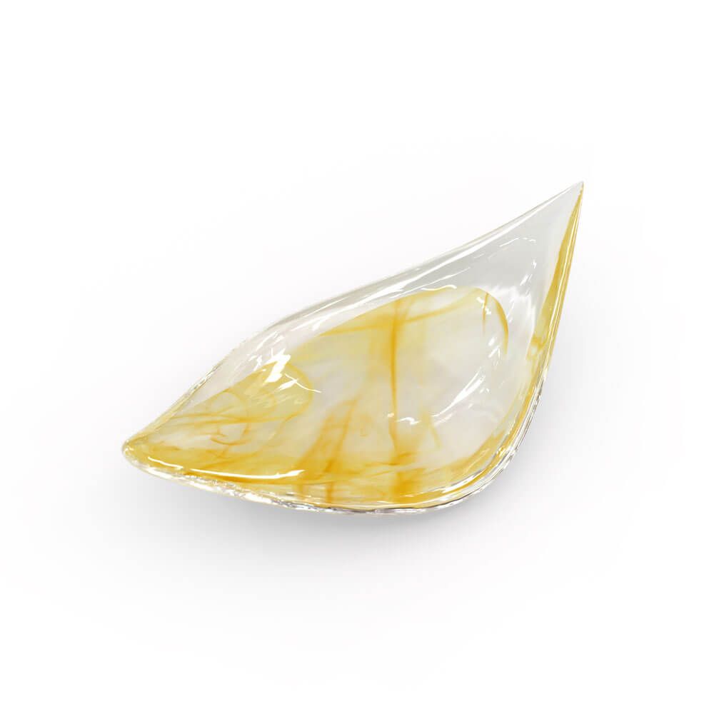 Modern Gold Leaf Chandelier Large Floating Leaves LED Ceiling Light Fixture