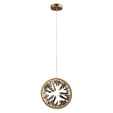 Modern Gold LED Crystal Chandelier Multi Ring Lighting for Staircase and Entryway