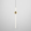 Modern Gold Linear Chandelier with Glass Spherical Shades for Dining Room and Kitchen Island