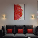 Modern Gold Nordic Circular Wall Sconce Up and Down Indoor Lighting Fixture for Living Room