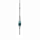 Modern Gradient Blue Glass Mini Pendant Light for Living Room Kitchen and Dining