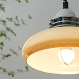 Modern Gradient Glass Droplight Pendant Lamp for Contemporary Interior Home Lighting