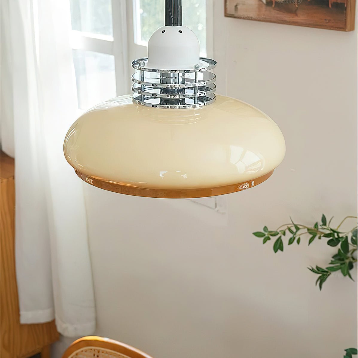 Modern Gradient Glass Droplight Pendant Lamp for Contemporary Interior Home Lighting