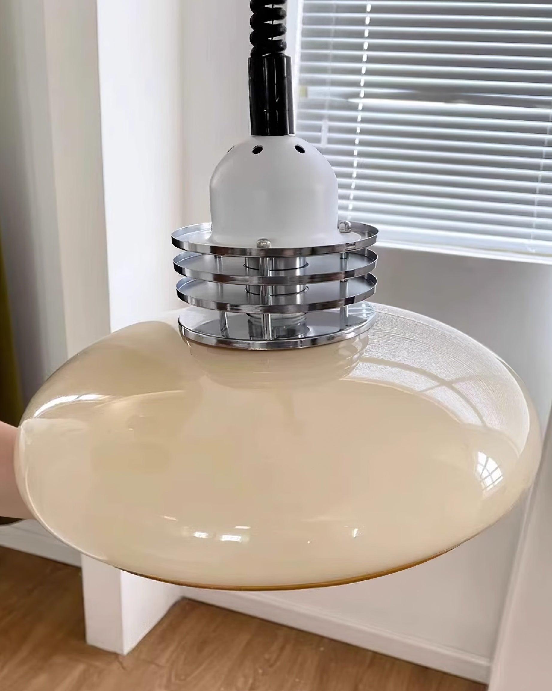 Modern Gradient Glass Droplight Pendant Lamp for Contemporary Interior Home Lighting