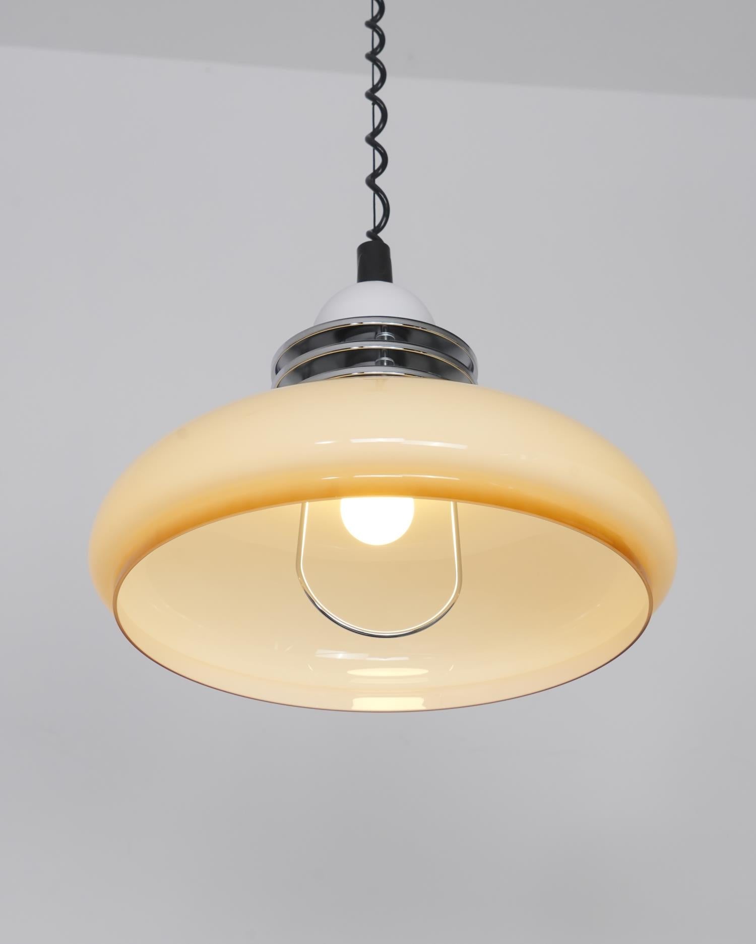 Modern Gradient Glass Droplight Pendant Lamp for Contemporary Interior Home Lighting