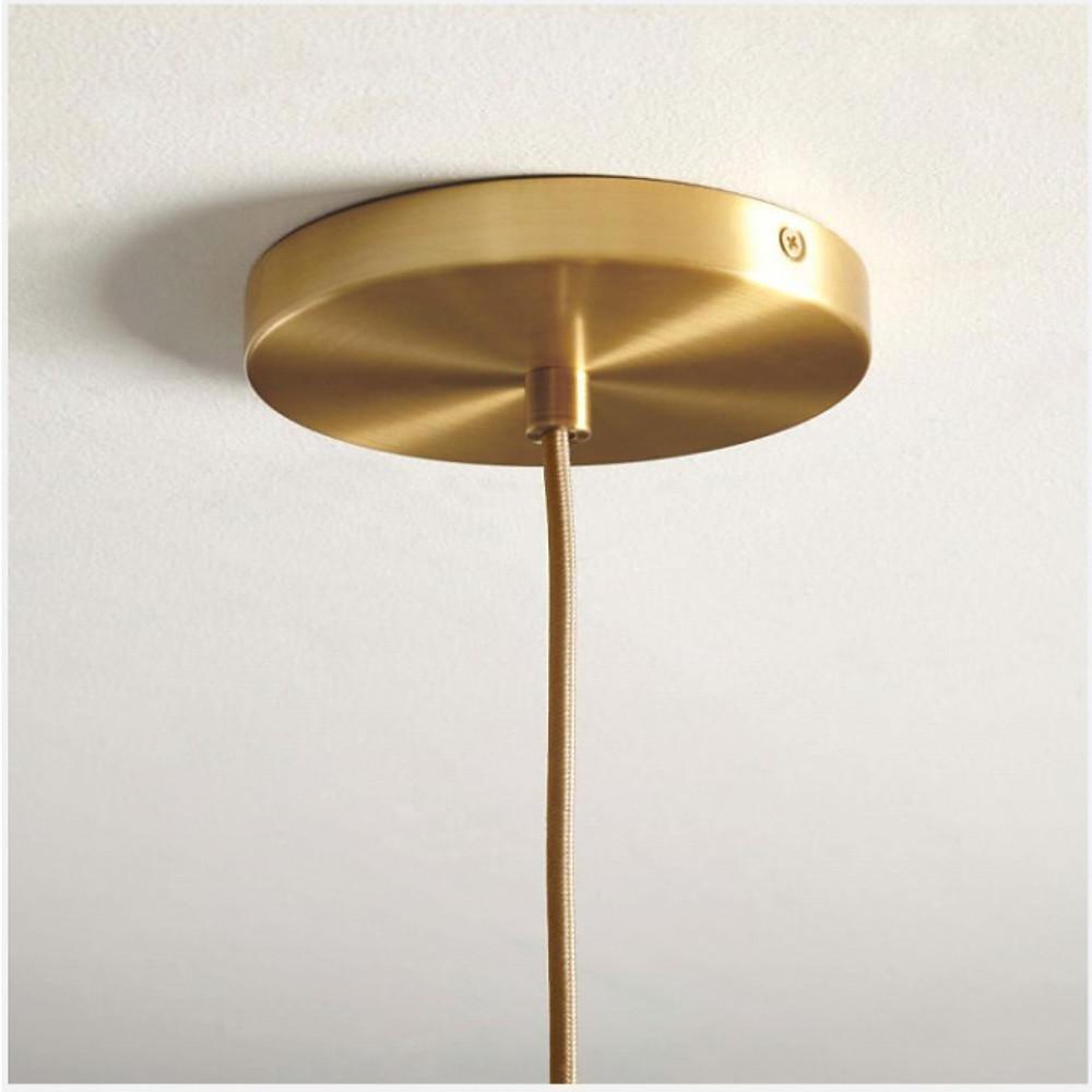 Modern Gradient Glass Globe Pendant Light Industrial Ball Hanging Fixture for Kitchen Island