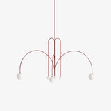 Modern Gran Finale Glass Globe Chandelier Multi Head Suspension Lighting